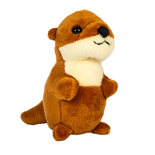 KEYRING PLUSH OTTER