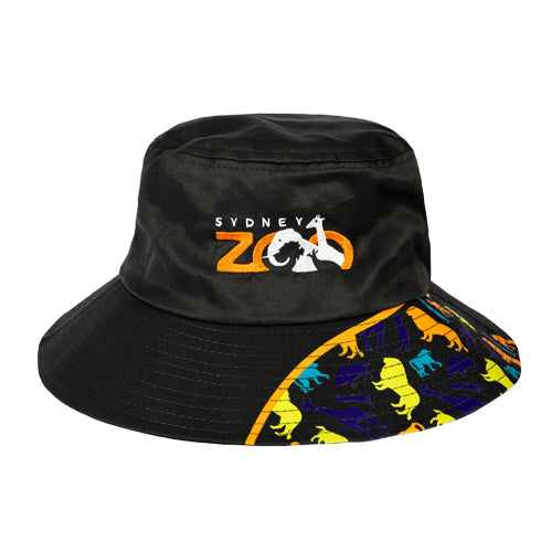 BUCKET HAT KIDS SYDNEY ZOO PRINTED