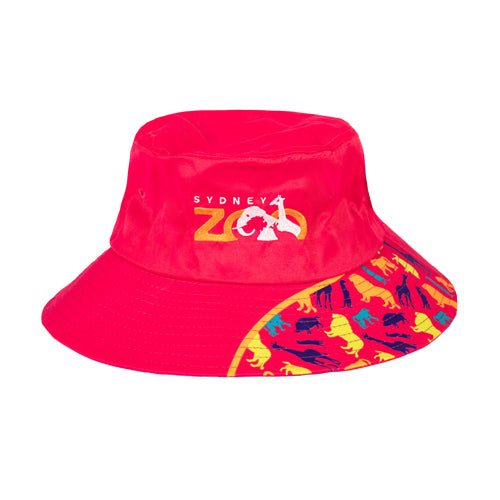 BUCKET HAT KIDS SYDNEY ZOO PRINTED